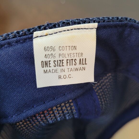 Vintage Snapback Hat Mesh Trucker Oilmans Bass Classic 86 Cap Adult Supercap - Picture 10 of 16